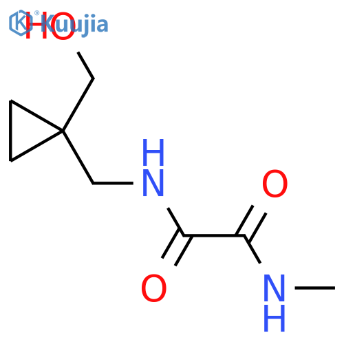 N'-{1-(hydroxymethyl)cyclopropylmethyl}-N-methylethanediamide structure