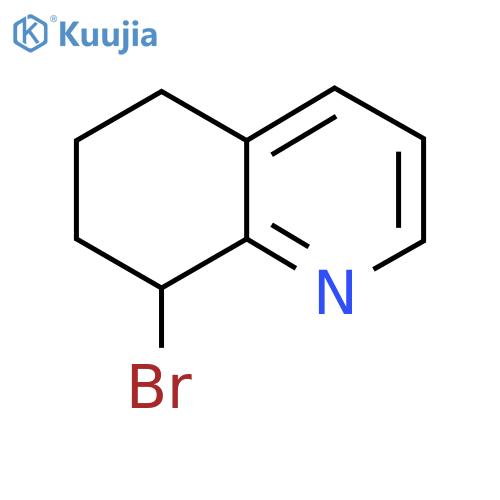 8-Bromo-5,6,7,8-tetrahydroquinoline structure