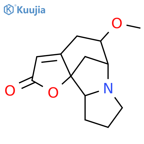 Norsecurinine; (-)-form, 14,15-Dihydro, 15β-methoxy structure