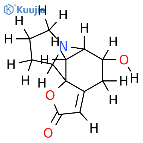 14beta-hydroxy-13,14-dihydronorsecurinine structure