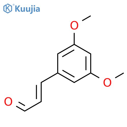 2-Propenal, 3-(3,5-dimethoxyphenyl)- structure