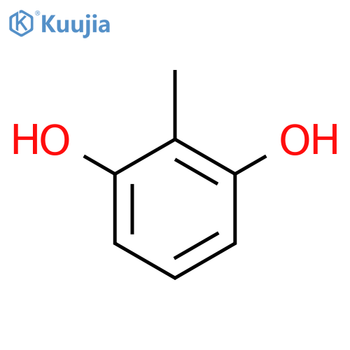 2,6-DIHYDROXYTOLUENE structure