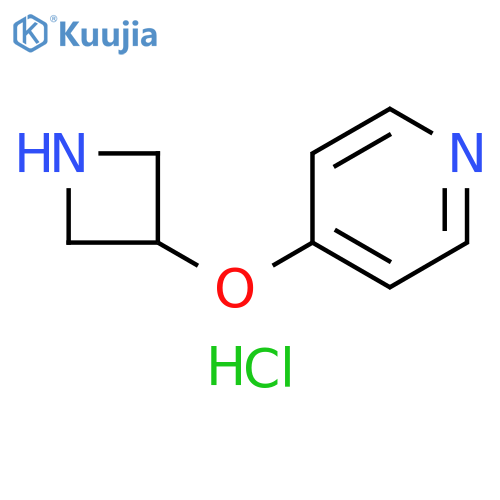 4-(azetidin-3-yloxy)pyridine dihydrochloride structure