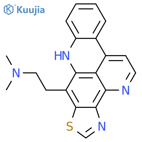 8H-Pyrido[4,3,2-mn]thiazolo[4,5-b]acridine-9-ethanamine,N,N-dimethyl- structure