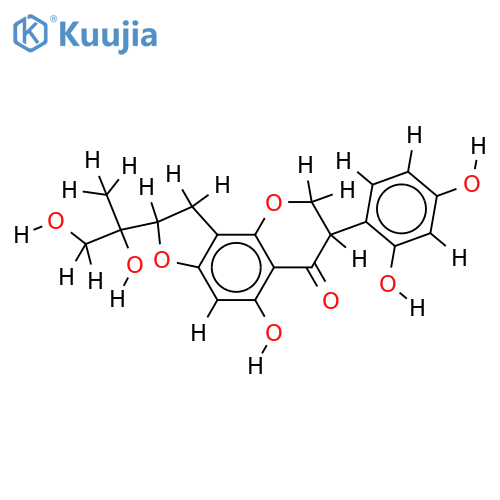 2',4',5-trihydroxy-[5''-(1,2-dihydroxy-1-methylethyl)-dihydrofurano(2'',3'':7,8)]-(3R)-isoflavanone structure