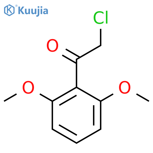 2-chloro-1-(2,6-dimethoxyphenyl)ethan-1-one structure