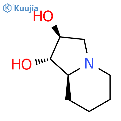 (-)-Lentiginosine structure