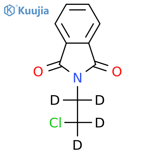 2-(2-Chloroethyl-d4)-1H-isoindole-1,3-dione structure