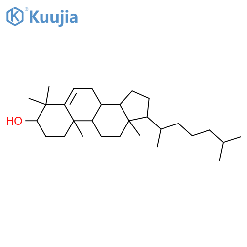 Cholest-5-en-3-ol,4,4-dimethyl-, (3b)- structure