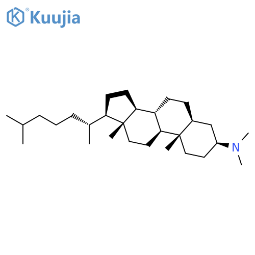 Cholestan-3-amine,N,N-dimethyl-, (3b,5a)- structure