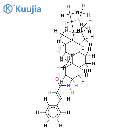 20alpha-dimethylamino-3beta-cinnamoylamino-5alpha-pregnane structure