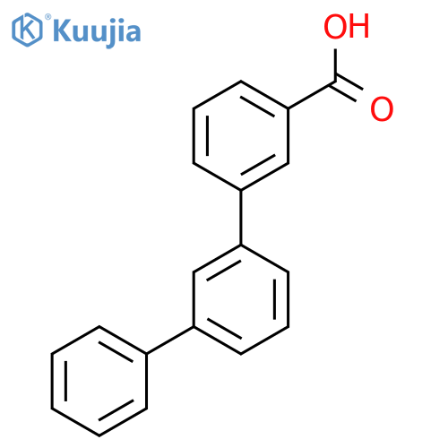 3-{[1,1'-Biphenyl]-3-yl}benzoic acid structure