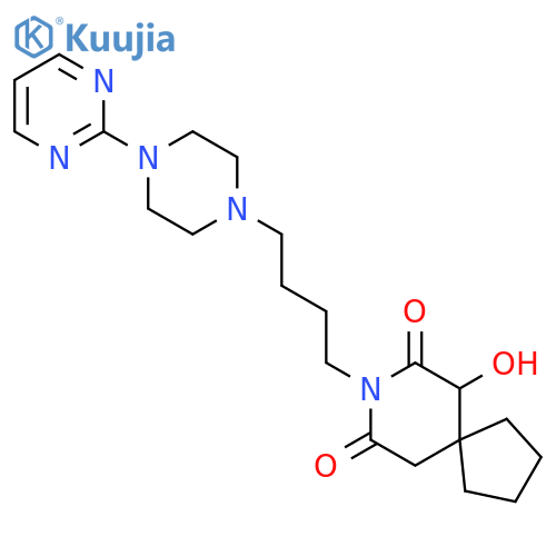 6’-Hydroxy Buspirone structure