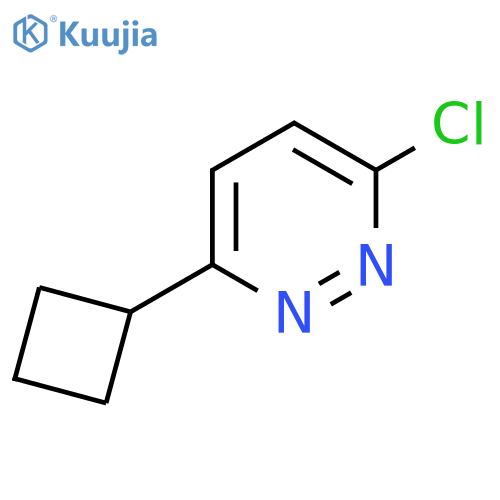 3-Chloro-6-cyclobutylpyridazine structure