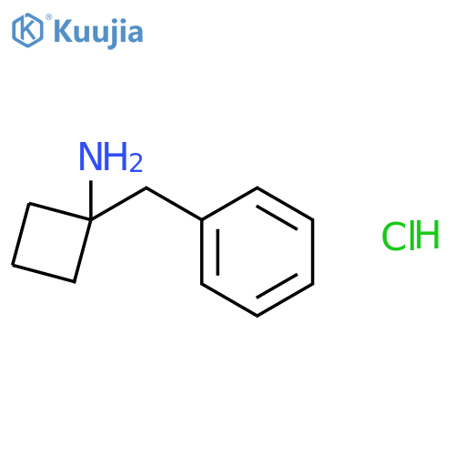 1-benzylcyclobutan-1-amine hydrochloride structure