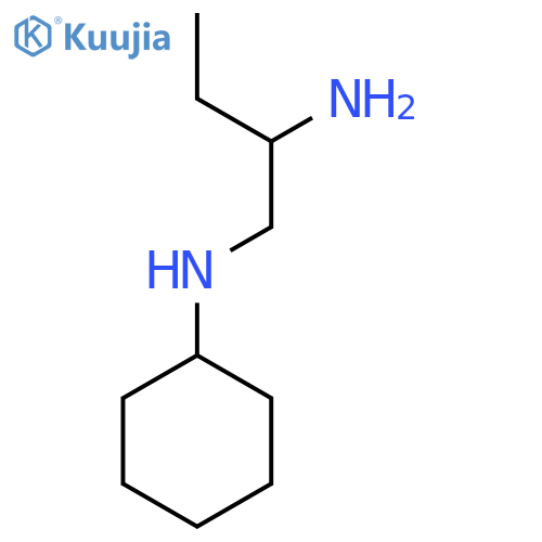 n1-Cyclohexylbutane-1,2-diamine structure