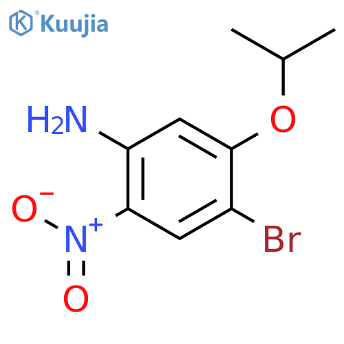4-Bromo-5-isopropoxy-2-nitroaniline structure