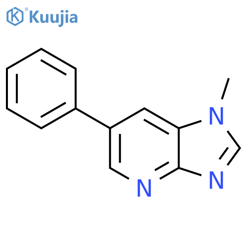 1H-Imidazo[4,5-b]pyridine,1-methyl-6-phenyl- structure