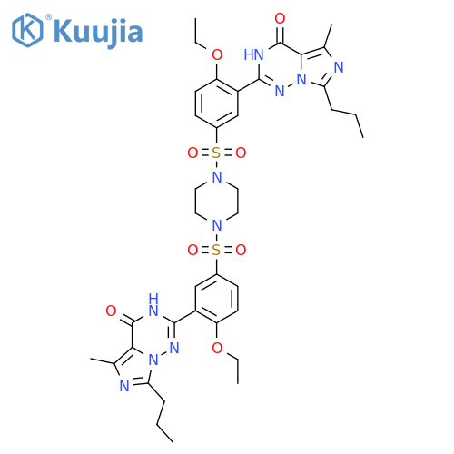 Vardenafil Dimer structure