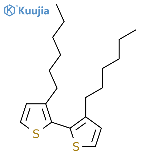 3,3'-Dihexyl-2,2’-bithiophene structure