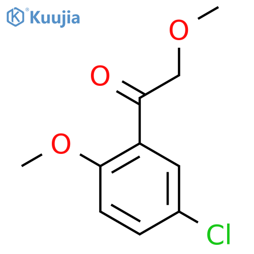 1-(5-Chloro-2-methoxyphenyl)-2-methoxyethan-1-one structure