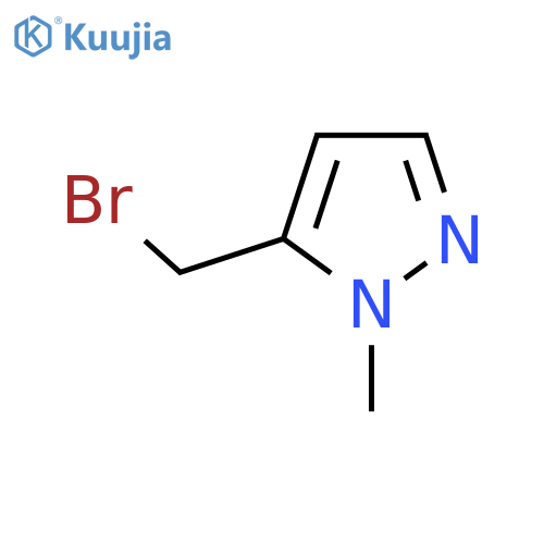5-(Bromomethyl)-1-methyl-1H-pyrazole structure