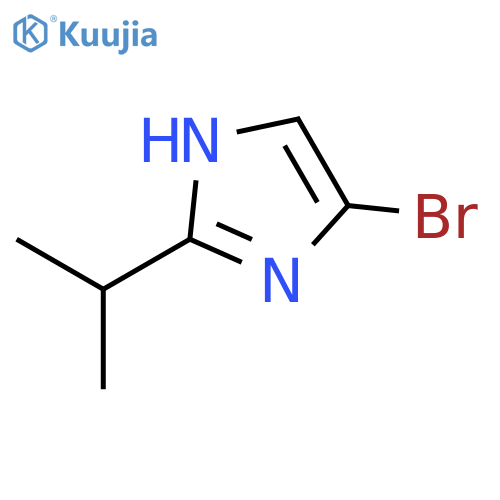 4-Bromo-2-isopropyl-1H-imidazole structure