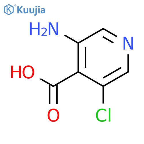 3-AMINO-5-CHLOROPYRIDINE-4-CARBOXYLIC ACID structure