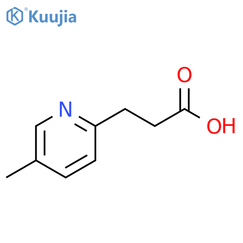 3-(5-Methylpyridin-2-Yl)Propanoic Acid structure