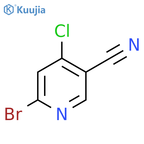 6-Bromo-4-chloronicotinonitrile structure