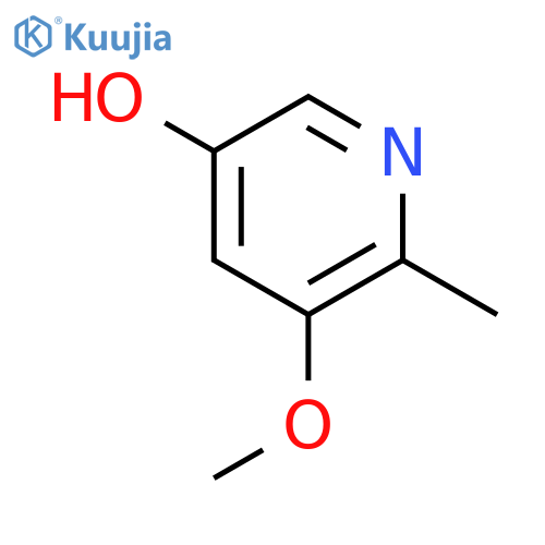 5-methoxy-6-methyl-3-pyridinol structure