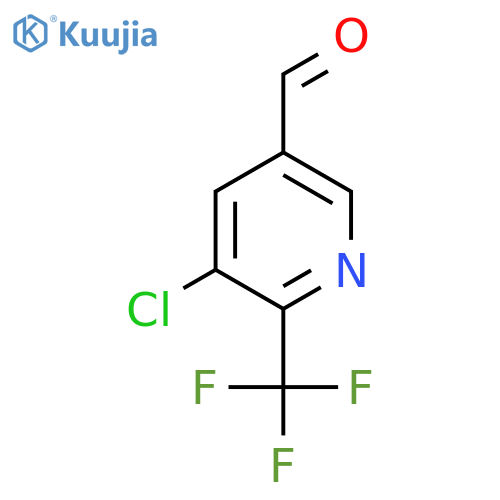5-Chloro-6-(trifluoromethyl)nicotinaldehyde structure
