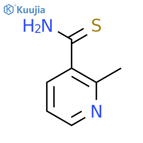 2-Methylpyridine-3-carbothioamide structure