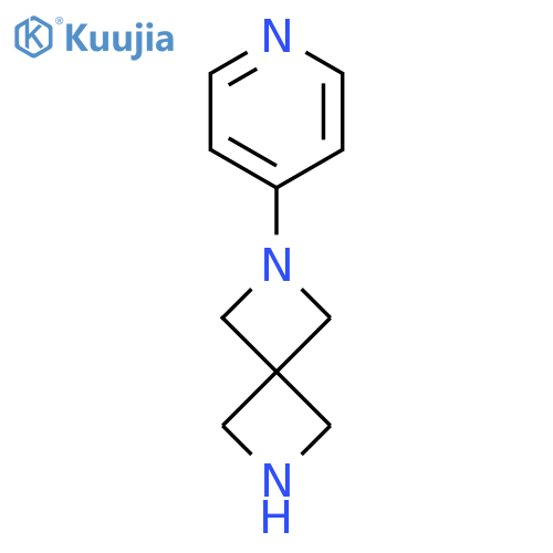 2-(Pyridin-4-yl)-2,6-diazaspiro[3.3]heptane structure