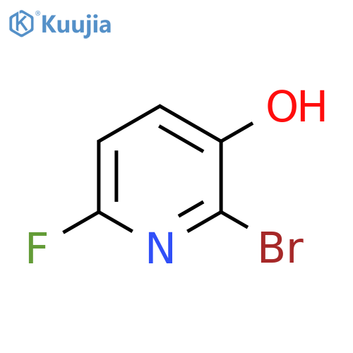 2-Bromo-6-fluoropyridin-3-ol structure
