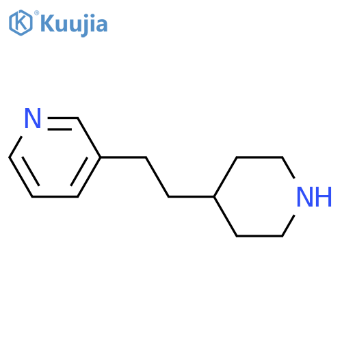 3-[2-(piperidin-4-yl)ethyl]pyridine structure