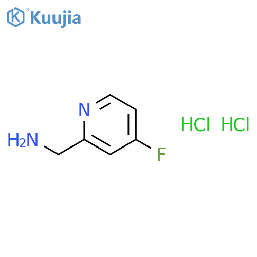 (4-Fluoropyridin-2-yl)methanamine dihydrochloride structure