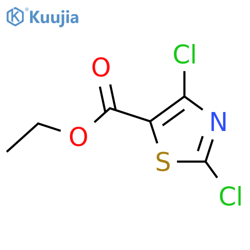 5-Thiazolecarboxylicacid, 2,4-dichloro-, ethyl ester structure