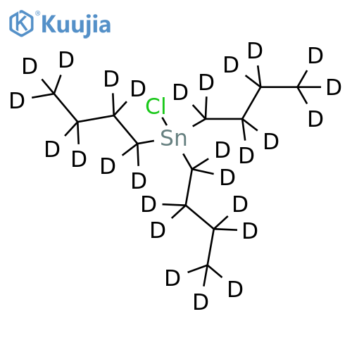 Tributyltin chloride-d27 structure