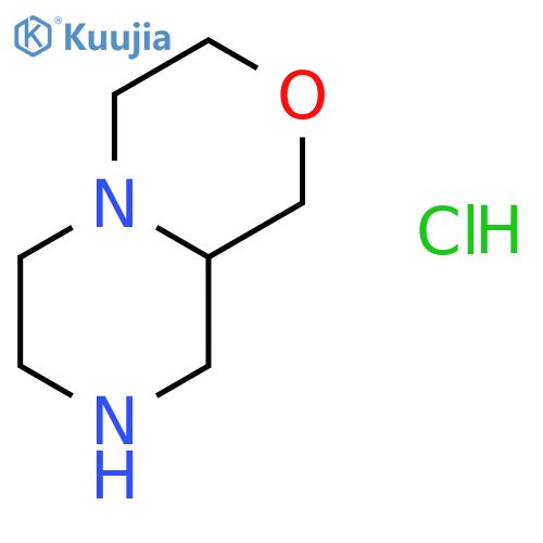 octahydropiperazino[2,1-c]morpholine dihydrochloride structure