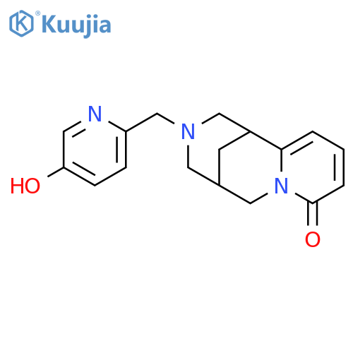 N-(5-Hydroxy-2-pyridinylmethyl)cytisine structure