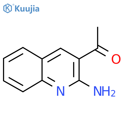 1-(2-Aminoquinolin-3-YL)ethanone structure