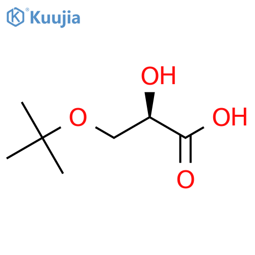 (R)-3-(tert-Butoxy)-2-hydroxypropanoic acid structure