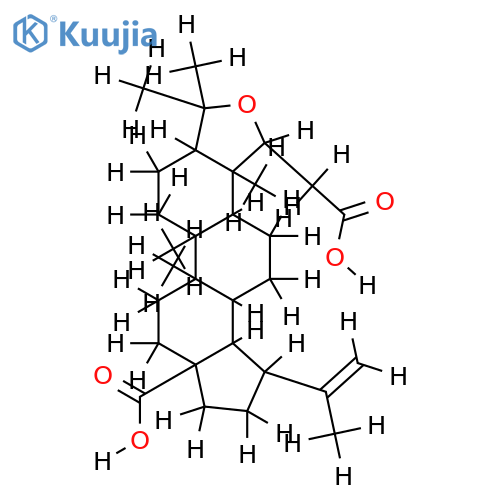 3,4-seco-lupane-20(29)-ene-3,28-dioic acid structure