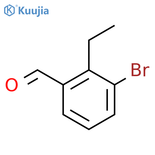3-Bromo-2-ethylbenzaldehyde structure