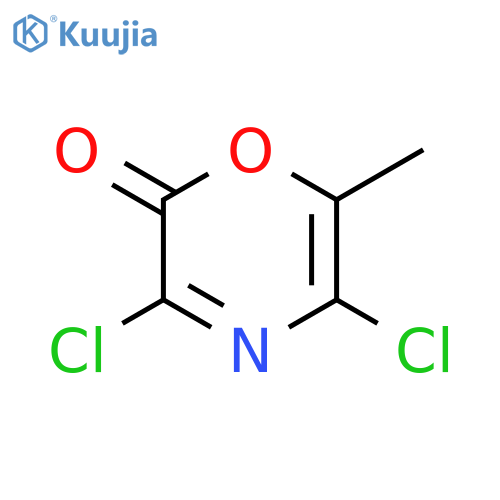 3,5-dichloro-6-methyl-1,4-oxazin-2-one structure
