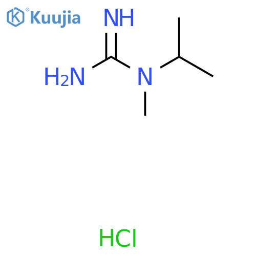 1-Methyl-1-(propan-2-yl)guanidine hydrochloride structure