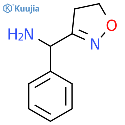 (4,5-dihydro-1,2-oxazol-3-yl)(phenyl)methanamine structure
