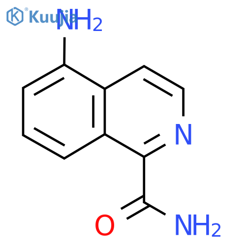 5-Aminoisoquinoline-1-carboxamide structure