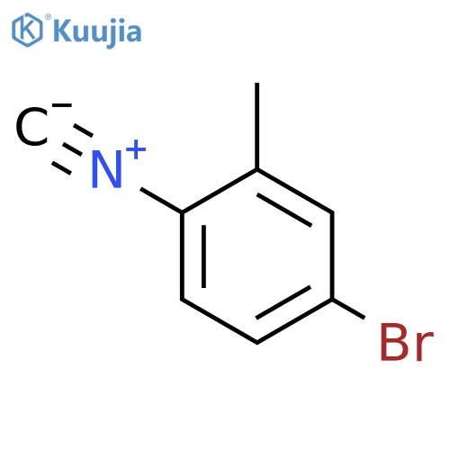 4-bromo-2-methylphenyl isocyanide structure